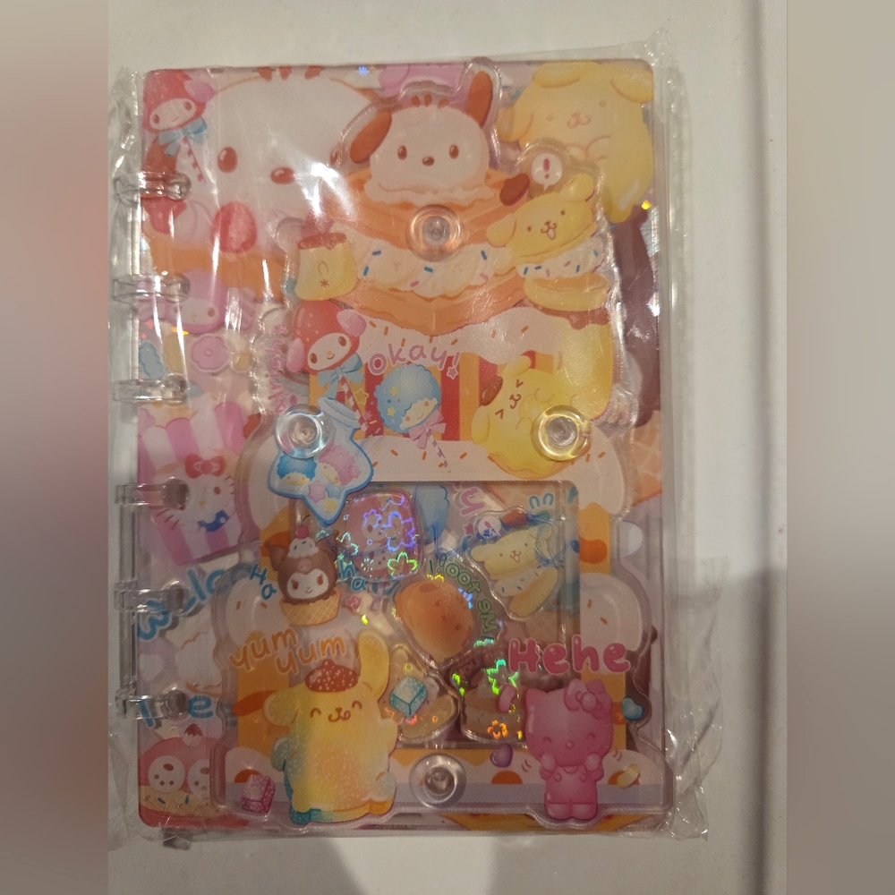 Cute Character Notebook with Pastel Colors
